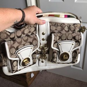 Coach Purse with Coach Wallet